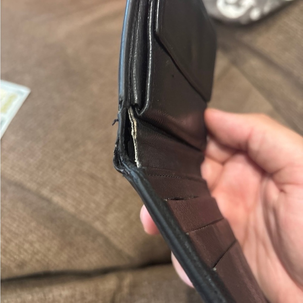 Louis Vuitton Black Leather Wallet - Picture 3 of 7